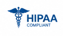 HIPAA compliance certification badge